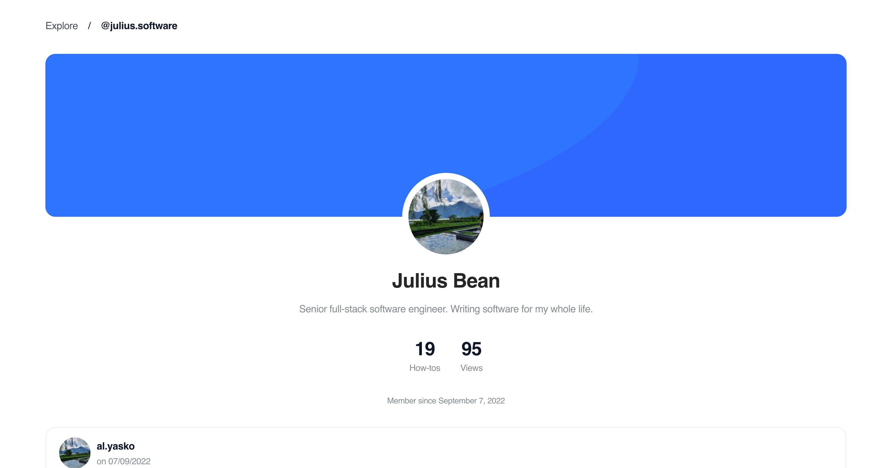 User profile - ShareHow
